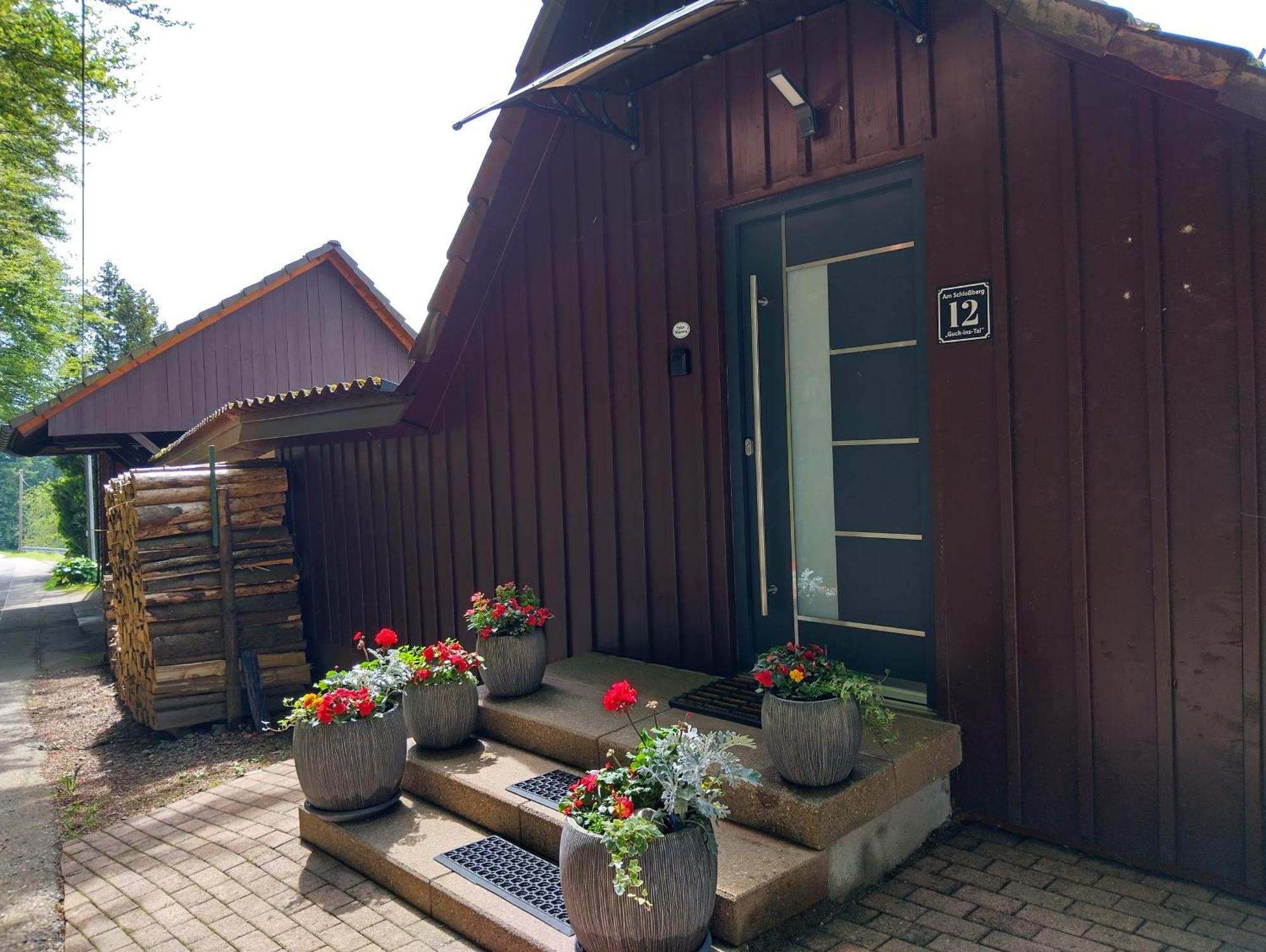 Апартаменты Haus "Guck - Ins - Tal" Засбахвальден Экстерьер фото